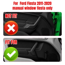 For Ford Fiesta 2011-2020 ABS Manual car window Inner Door Pull Handle US