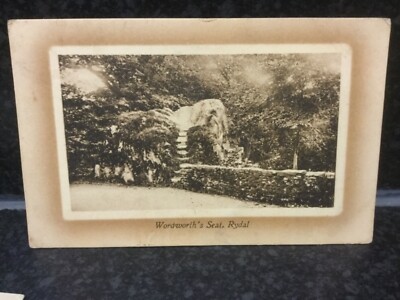 2132 Valentine s Wordsworth s Seat Rydal 1910 Postkarte Anfang 20. Jh.