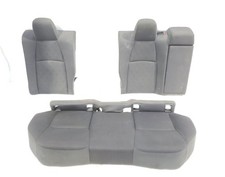 2020 Toyota Corolla Le Oem Black Rear Cloth Sedan Seat