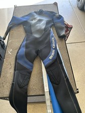 Body Glove Women's Full Wetsuit Full Suit Size 5 Black Blue Wetsuit