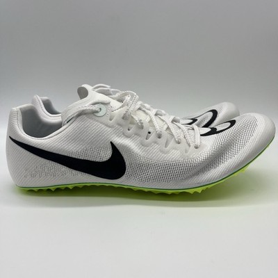 Nike Men's JA Fly V4 Track & Field Sprint Spikes White Size 9.5 DR2741-102