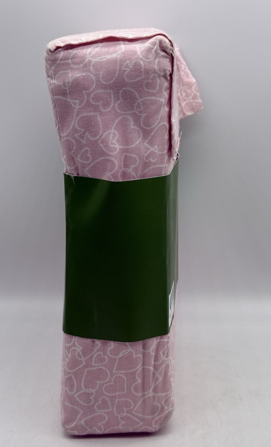 Kate Spade Queen Sheet Set 100% Cotton Percale Chalk Pink Outline Hearts NEW thumbnail 3