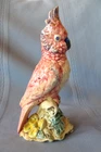 Vintage Stangl Pottery  Pink Cockatoo Figurine  Signed