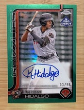 2025 Topps Pro Debut - Chrome Kelvin Hidalgo #PDC-46 Green Refractor Auto /99