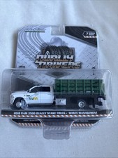 Greenlight 1:64 Dodge Ram Waste Management WM Stake Truck