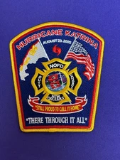 New Orleans Fire Dept Hurricane Katrina Patch, Original Design