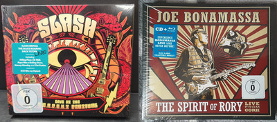 Joe Bonamassa - The Spirit of Rory + SLASH - S.E.R.P.E.N.T. Festival CD+Blu-ray