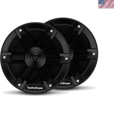 Rockford Fosgate M0-65B Marine Grade 6.5" Waterproof Coaxial Speakers - Black