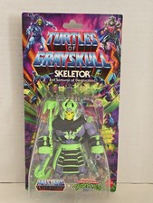 Masters of the Universe Origins Turtles of Grayskull Wave 3 Skeletor Figure New