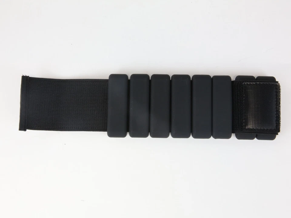 1 par (1 lb cada uno) de pesas ajustables para tobillo/muñeca, silicona para fitness y yoga Foto 3 de 4