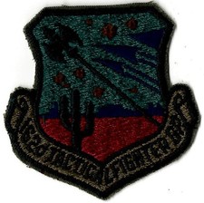 ÉCUSSON MILITAIRE USAF 162ème GROUPE DE CHASSE TACTIQUE