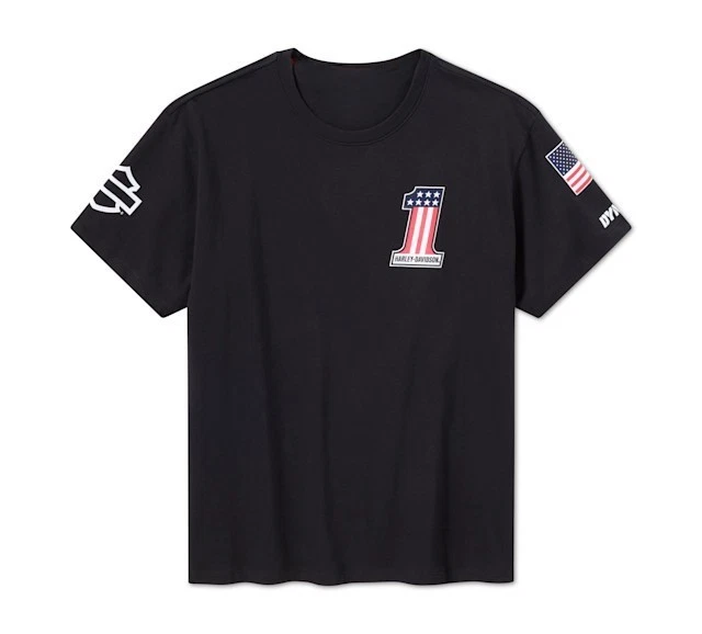 Preços baixos em Camisas masculinas multicoloridas Harley-Davidson
