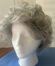 Jon Renau Wig Short Hair Gray.