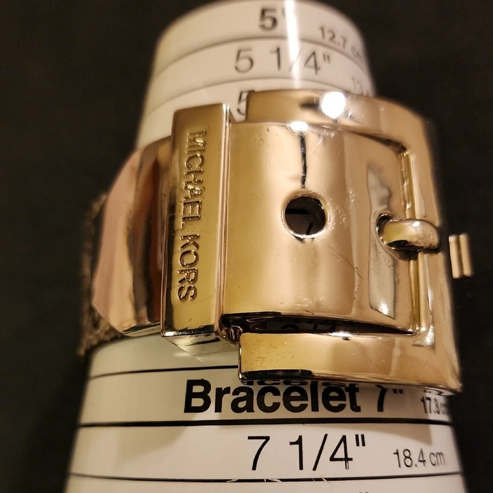 Michael Kors Silver Tone Jewelry Statement Bracelet - Image 4 of 4