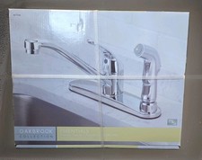 Oakbrook 4877296, Kitchen Faucet w/ Side Sprayer, Polished Chrome