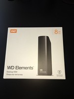 Western Digital Elements Desktop 3.5 8TB External HDD  BRAND NEW UNOPENED!