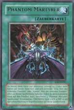 YuGiOh Phantom Märtyrer (V.1) SOI-DE041 Rare Played 1st