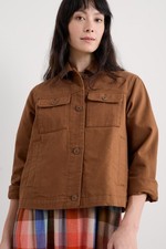 Seasalt Women's Regular Ballad Denim Jacket Toffee