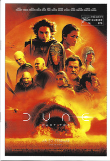 Filmprogramm NFK Nr. 678 DUNE PART TWO Timothee Chalamet 16 Seiten