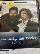 So Help Me Todd Season One 1 DVD, TV, Marcia Gay Harden Ex-Library! Mint Discs