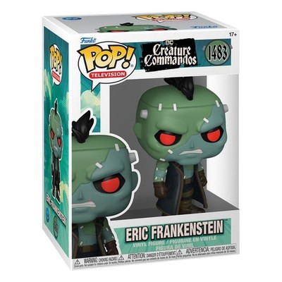 GW53eb Creature Commandos POP! TV Vinyl Figur Eric Frankenstein 9 cm Neu & OVP