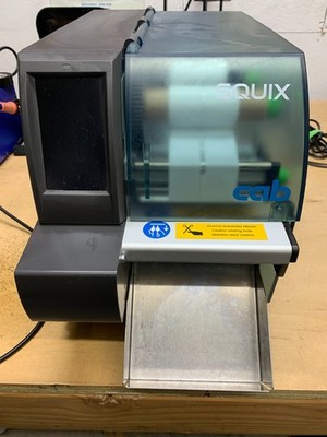 CAB SQUIX 4/300M Thermal Printer + Full Cuter & Tray - Best Heat Shrink Printer