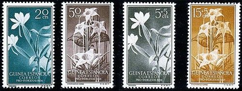 GUINEA ECUATORIAL = FLORES MNH ENVÍO GRATIS - Imagen 1 de 1