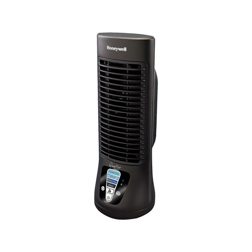 Honeywell QuietSet 12.99"H 4 Speed Tower Fan Black (HTF210B) 2102357