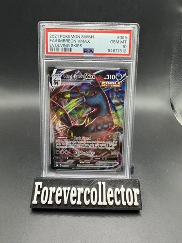 2021 Pokemon Evolving Skies Umbreon VMAX #095 Holo PSA 10
