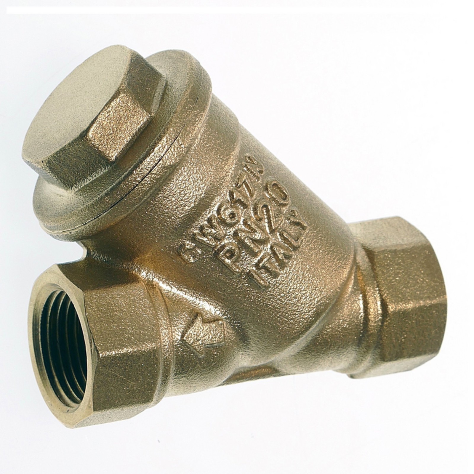 Schmutzfilter SFM 7112, 1 1/2"" Schmutzfänger Schmutzsieb 0,5 Schrägsitz Messing