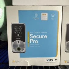NEW! Lockly Secure Pro Series Deadbolt WiFi Smart Lock,