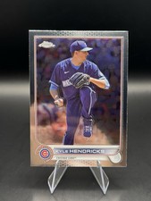 Kyle Hendricks 2022 Topps Chrome #117 Chicago Cubs Trading Card FREE SHIPPING