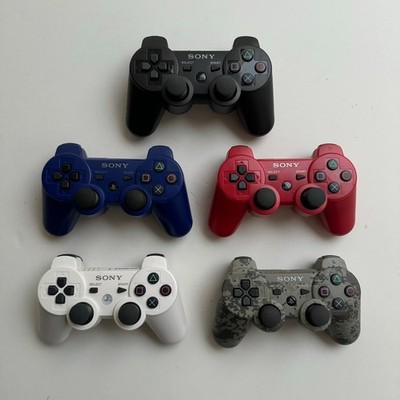 Sony PlayStation 3 PS3 Dualshock 3 Controllers - Choose Your Color - Gently Used