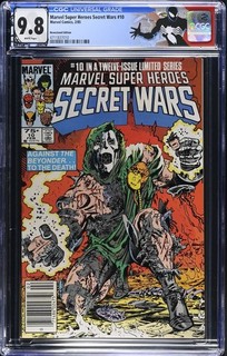 Marvel Super Heroes Secret Wars #10 CGC 9.8 Rare Newsstand Stunning! 1985 Vol 1