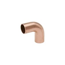 MUELLER INDUSTRIES W 02634 Elbow,90 Deg,Wrot Copper,3/4",FTGxFTG PK 6