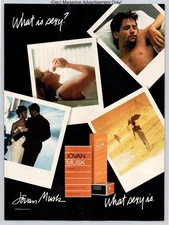 Jovan Musk Sensual Fragrance Men Women Romantic Scenes Vtg 1989 Advertisement