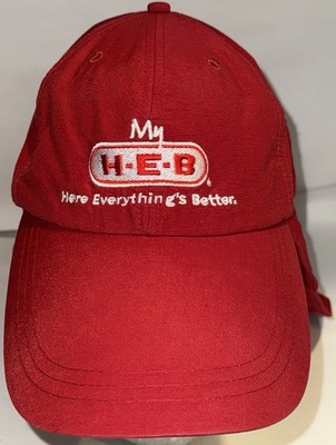 MY HEB HAT ADAMS SUNBLOCK
