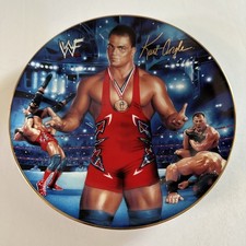 WWF Danbury Mint Kurt Angle Collectors plate ...
