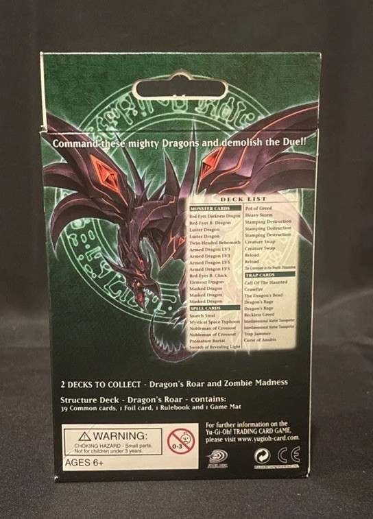 2005 Yugioh Dragon's Roar Structure Deck 1st Edition -Factory Sealed 2005 Yugioh Dragon's Roar Structure Deck 1st Edition -Factory Sealed