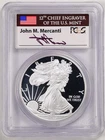 2010-W 1oz Proof Silver American Eagle PR69DCAM PCGS 26789032 Mercanti Signed