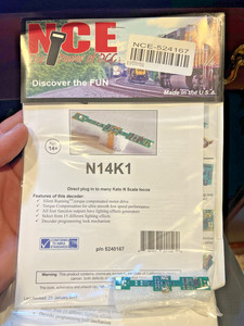 NCE N14K1 Plug and Play decoders