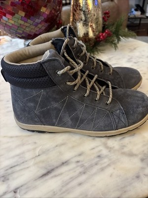Duluth Trading Co Steel Creek Ankle Boots Booties Shoes Womens Size 7.5 Blue