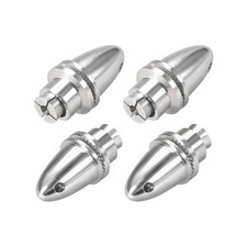 4PCS RC Airplane Spinner 3.17mm Aperture and 6mm Output Axle Propeller Adaptor