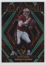 2022 Panini Phoenix Fire Forged Teal /150 Steve Young #8 HOF 1bz0