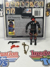 1988 GI JOE COBRA IRON GRENADIER COMPLETE WIT...