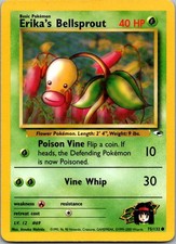Erika's Bellsprout (75) Common 075/132 Gym Heroes LP Atsuko Nishida