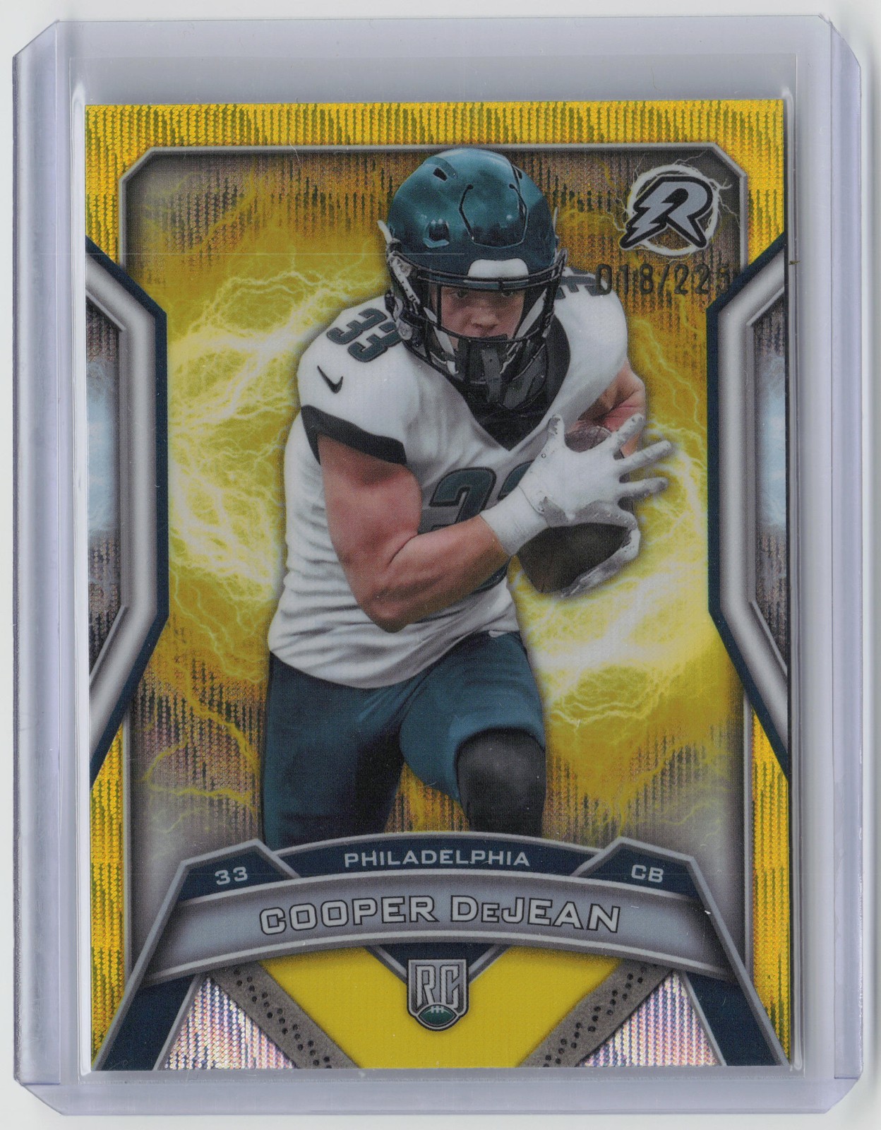 2024 Topps Resurgence #179 Cooper DeJean Yellow Surge #/225
