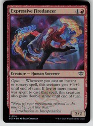 Expressive Firedancer - Secrets of Strixhaven #114 Foil Common