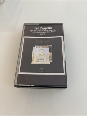 Led Zeppelin - Song Remains The Same Vol. 2 - Cassette Tape Tested & VGC