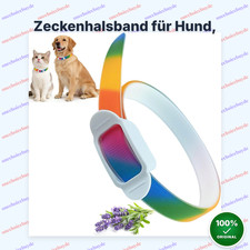 **Zeckenhalsband Hund Verstellbar Zeckenschutz Flohhalsband f&uuml;r Kleine 6 Monate